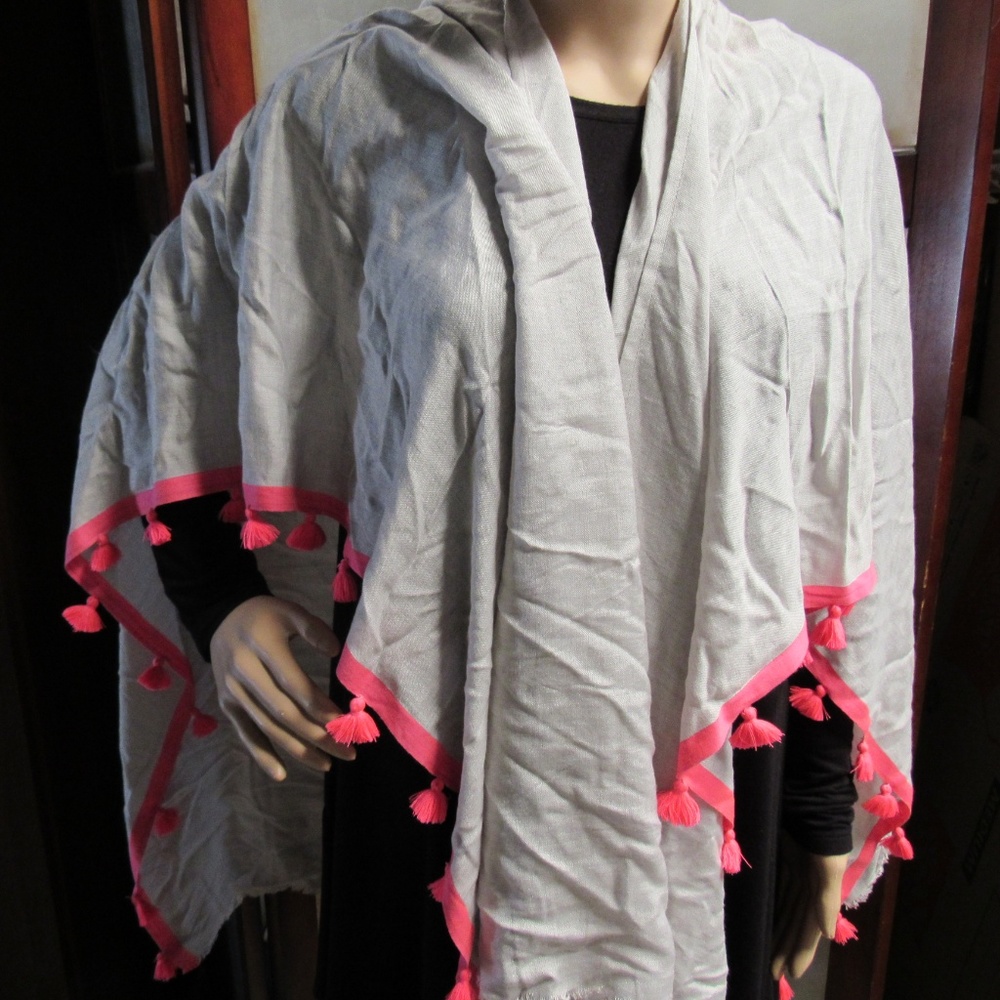 2 FOR $30 Echo Cabana Stripe Ruana